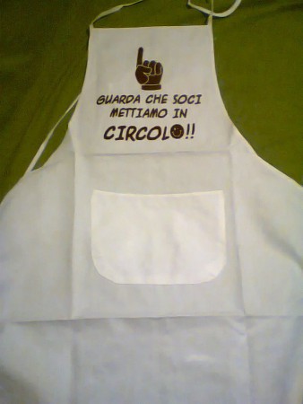 GREMBIULE CUCINA IN COTONE